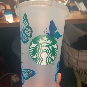 Starbucks cups!